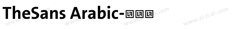 TheSans Arabic字体转换 TheSans Arabic字体转换
